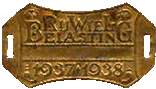 Rijwielbelastingplaatje 1937-1938